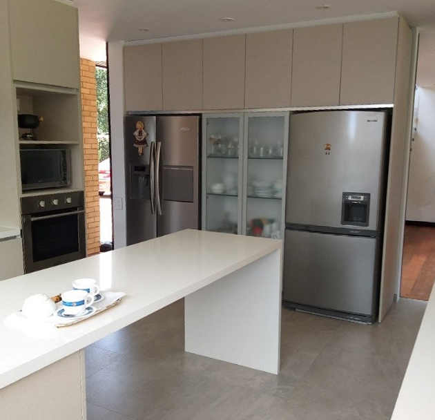 Cocina en melaminico